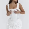 Catalina White Broderie Anglais Corset Catalina White Broderie Anglais Corset