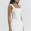 Catalina White Broderie Anglais Corset Catalina White Broderie Anglais Corset