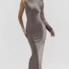 Catiana Smoke One Sleeve Maxi Dress Catiana Smoke One Sleeve Maxi Dress