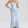 Cesca Bluebell Floral Maxi Dress Cesca Bluebell Floral Maxi Dress