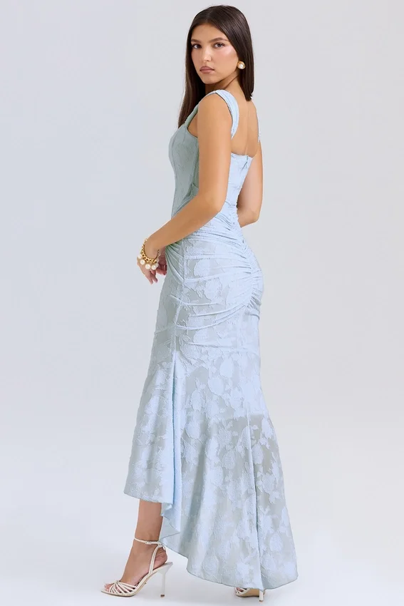 Cesca Bluebell Floral Maxi Dress Cesca Bluebell Floral Maxi Dress