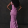 Cesca Rose Pink Floral Maxi Dress Cesca Rose Pink Floral Maxi Dress