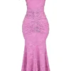 Cesca Rose Pink Floral Maxi Dress Cesca Rose Pink Floral Maxi Dress