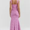 Cesca Rose Pink Floral Maxi Dress Cesca Rose Pink Floral Maxi Dress