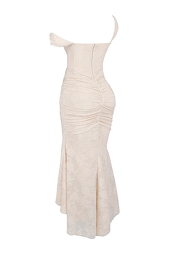 Cesca Vintage Cream Floral Maxi Dress Cesca Vintage Cream Floral Maxi Dress