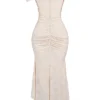 Cesca Vintage Cream Floral Maxi Dress Cesca Vintage Cream Floral Maxi Dress