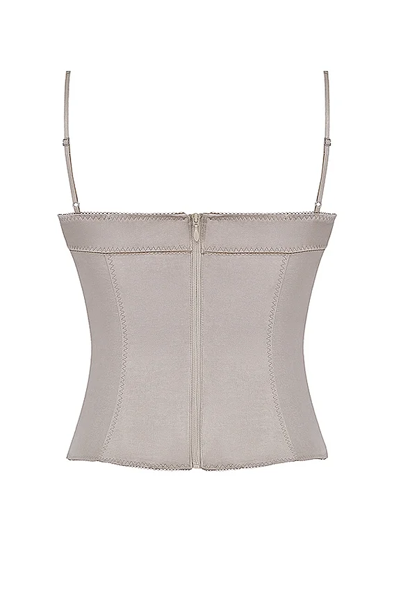 Chantal Champagne Satin Top Chantal Champagne Satin Top