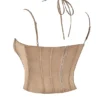 Chantelle Latte Satin Corset