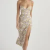 Charlotte Peony Print  Midi Sundress
