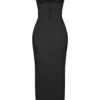 Charmaine Black Corset Maxi Dress Charmaine Black Corset Maxi Dress
