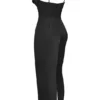 Charmaine Black Corset Maxi Dress Charmaine Black Corset Maxi Dress