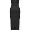 Charmaine Black Corset Maxi Dress Charmaine Black Corset Maxi Dress