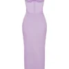 Charmaine Lavender Corset Maxi Dress Charmaine Lavender Corset Maxi Dress