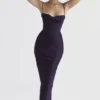 Charmaine Night Shade Corset Maxi Dress Charmaine Night Shade Corset Maxi Dress