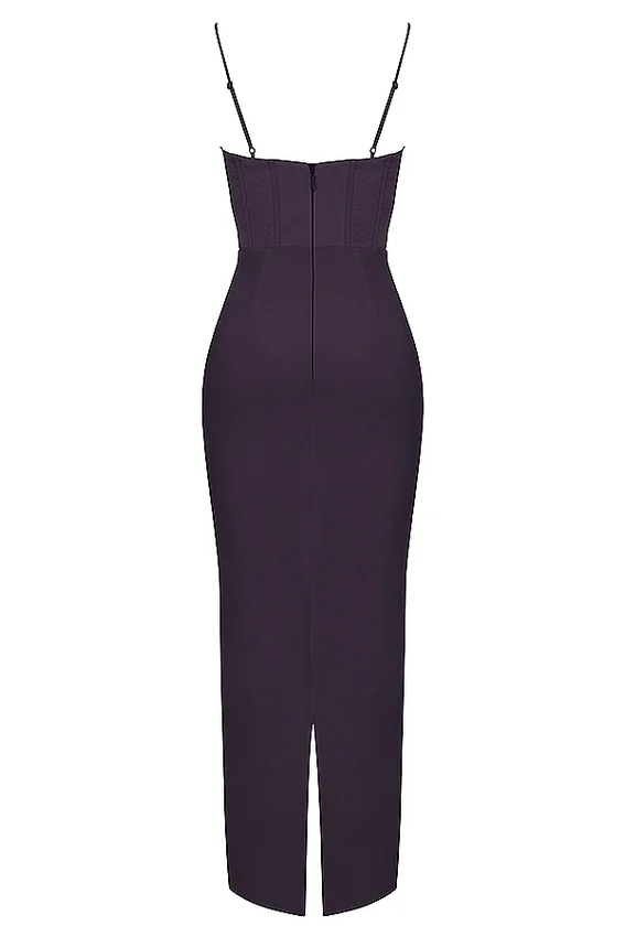 Charmaine Night Shade Corset Maxi Dress Charmaine Night Shade Corset Maxi Dress