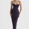 Charmaine Night Shade Corset Maxi Dress Charmaine Night Shade Corset Maxi Dress