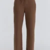 Chelsea Tan Cashmere + Wool Wide Leg Trousers Chelsea Tan Cashmere + Wool Wide Leg Trousers