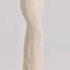 Chiara Vintage Ivory Crepe Straight Leg Trousers Chiara Vintage Ivory Crepe Straight Leg Trousers