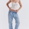 Chicca Rose Print Floral Top Chicca Rose Print Floral Top