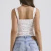 Chicca White Posy Print Top Chicca White Posy Print Top