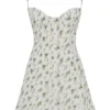Christiana Garden Print Mini Dress Christiana Garden Print Mini Dress