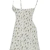 Christiana Garden Print Mini Dress Christiana Garden Print Mini Dress