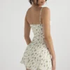 Christiana Garden Print Mini Dress Christiana Garden Print Mini Dress