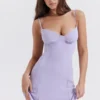 Christiana Lavender Mini Dress Christiana Lavender Mini Dress