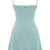 Christiana Light Jade Mini Dress Christiana Light Jade Mini Dress