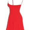 Christiana Red Mini Dress Christiana Red Mini Dress