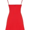 Christiana Red Mini Dress Christiana Red Mini Dress