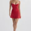 Christiana Red Mini Dress Christiana Red Mini Dress