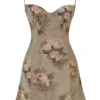 Christiana Vintage Floral Mini Dress Christiana Vintage Floral Mini Dress