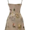 Christiana Vintage Floral Mini Dress Christiana Vintage Floral Mini Dress