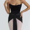 Clara Black & Blush Chiffon Maxi Dress – Limited Edition Clara Black & Blush Chiffon Maxi Dress – Limited Edition