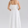 Clarabelle Rose Print Cotton Detachable Corset Midi Sundress Clarabelle Rose Print Cotton Detachable Corset Midi Sundress