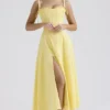 Clarabelle Sunshine Cotton Midi Sundress