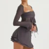 Clarice Shadow Floaty Layered Mini Skirt Clarice Shadow Floaty Layered Mini Skirt