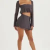 Clarice Shadow Floaty Layered Mini Skirt Clarice Shadow Floaty Layered Mini Skirt