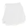 Clarice White Floaty Layered Mini Skirt Clarice White Floaty Layered Mini Skirt
