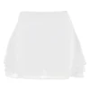 Clarice White Floaty Layered Mini Skirt Clarice White Floaty Layered Mini Skirt