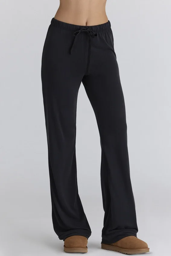 Classic PJs Black Soft Modal Pajama Set Classic PJs Black Soft Modal Pajama Set