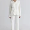 Classic PJs Ivory Soft Modal Pajama Set Classic PJs Ivory Soft Modal Pajama Set