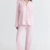 Classic PJs Pink Soft Modal Pajama Set Classic PJs Pink Soft Modal Pajama Set