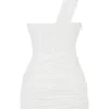 Clementine White Cut Out Mini Dress Clementine White Cut Out Mini Dress