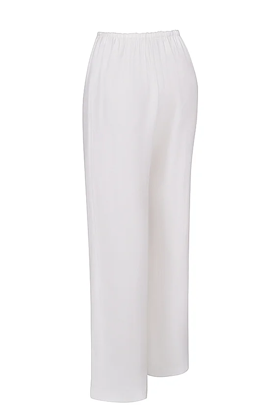 Cleo Ivory Linen Mix Trousers Cleo Ivory Linen Mix Trousers