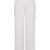 Cleo Ivory Linen Mix Trousers Cleo Ivory Linen Mix Trousers