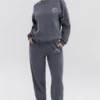 Haze Slate Crew Neck Sweatshirt Haze Slate Crew Neck Sweatshirt