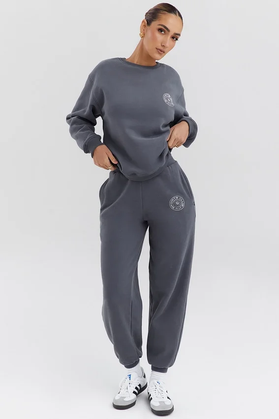 Coast Slate Fleece Back Jogging Trousers Coast Slate Fleece Back Jogging Trousers