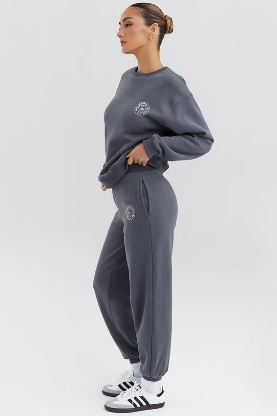 Coast Slate Fleece Back Jogging Trousers Coast Slate Fleece Back Jogging Trousers